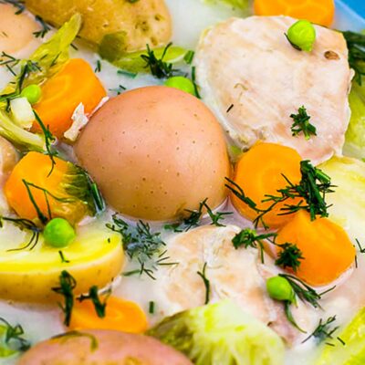 Chicken Casserole with Romaine Lettuce