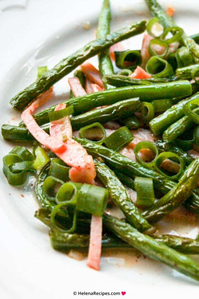 French Green Beans with Bacon