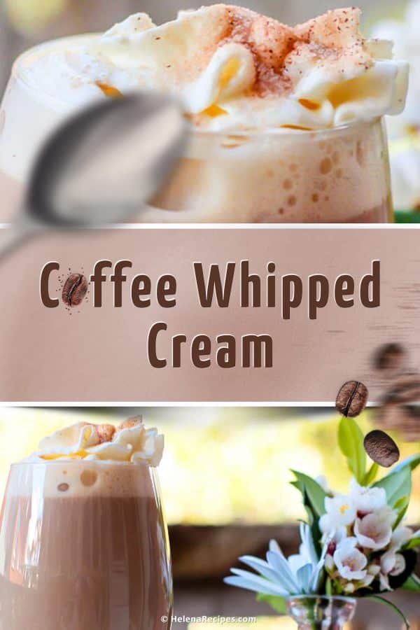 Coffee Whipped Cream