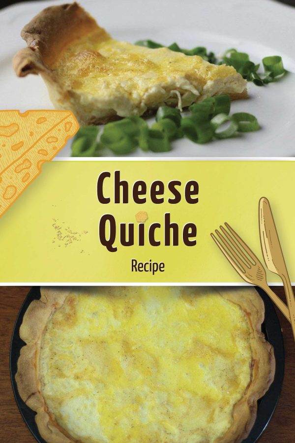 Cheese Quiche Recipe made at home
