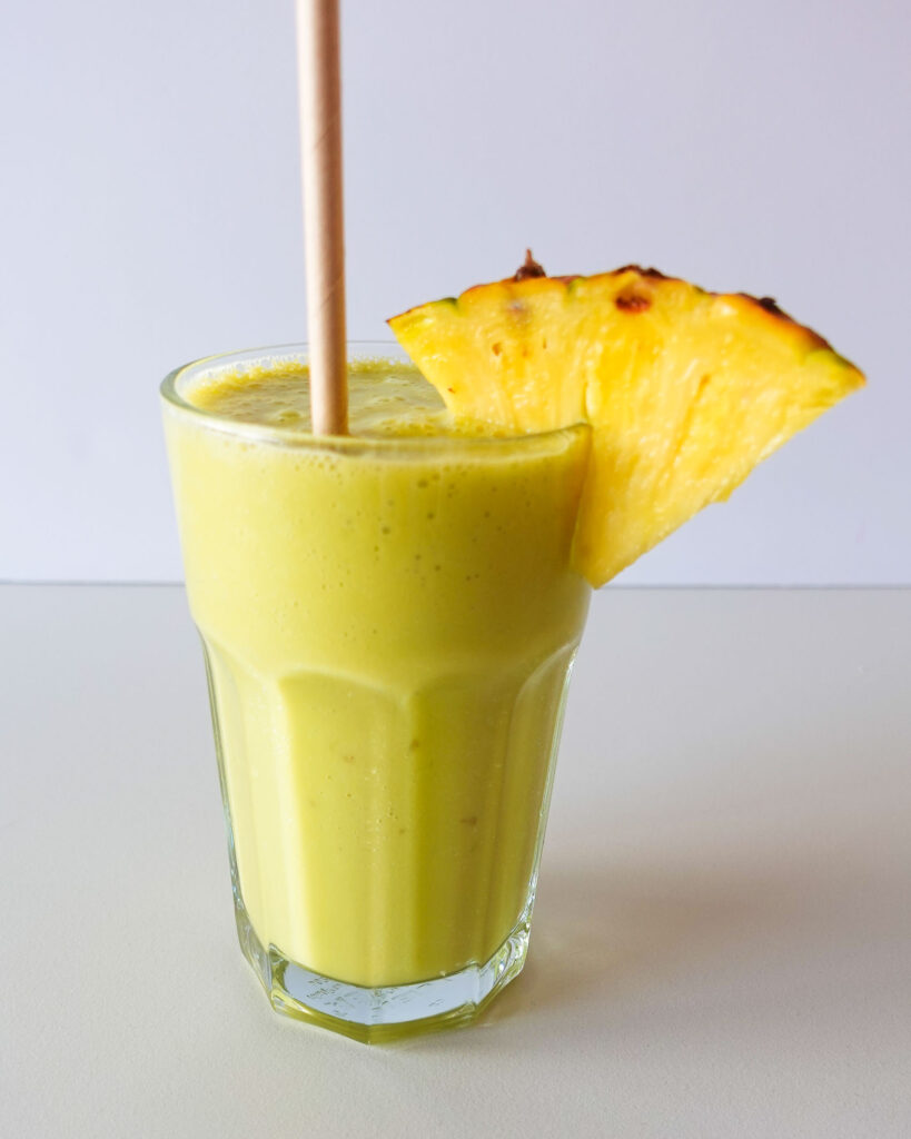 Matcha Mango Pineapple Smoothie