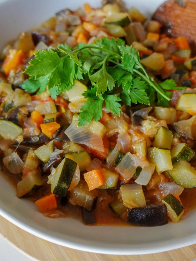 How to Make Vegetable Ragout