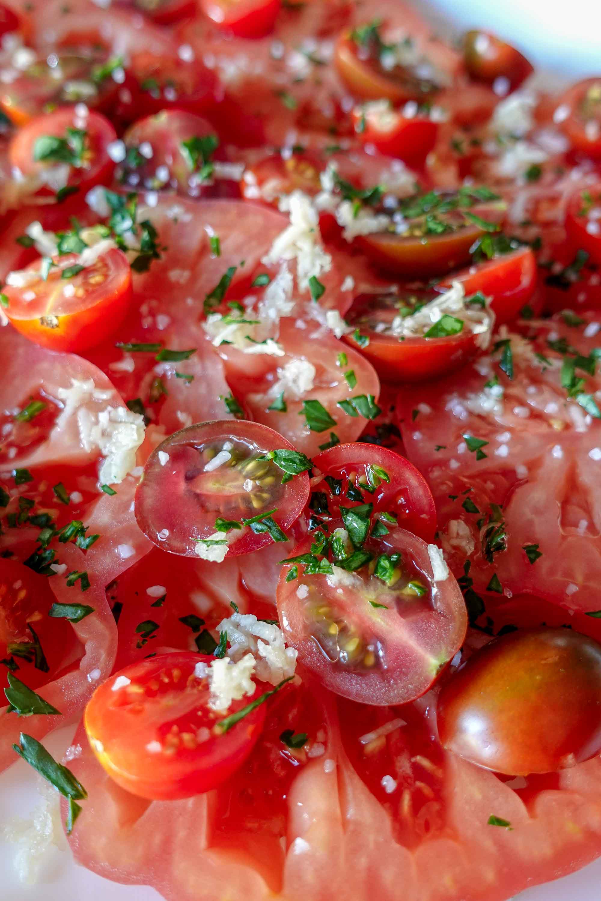 Garlic Tomato Salad